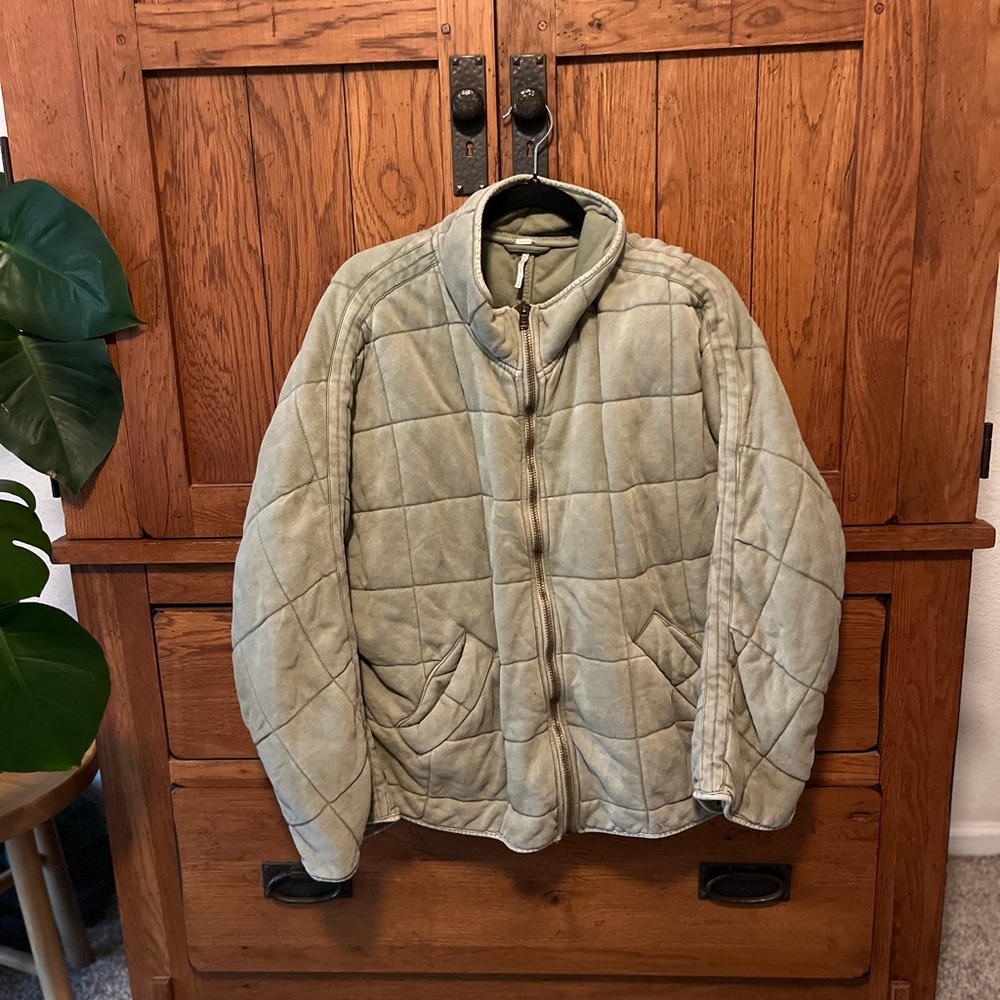 Free People quilted jacket